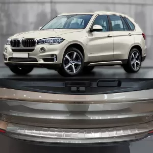 Rear Bumper Protector suitable for BMW X5 F15 13-18 Steel-image-6298946
