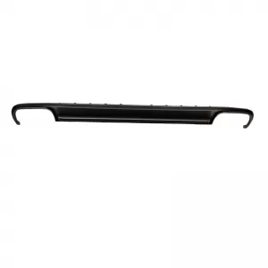 Rear Bumper Diffuser suitable for Audi A4 B8 12-15 Facelift Sedan/Avant S4 Look From Abs Plastic 1pc-image-6298968