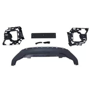 Front Bumper suitable for VW Golf VII (7.5) 17-20 Facelift With Led Fog Lights GTI Look & Grille-image-6298987
