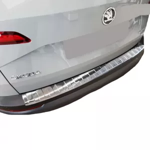 Rear Bumper Protector suitable for Skoda Karoq 17+ Steel-image-6299011