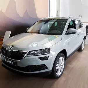 Rear Bumper Protector suitable for Skoda Karoq 17+ Steel-image-6299013