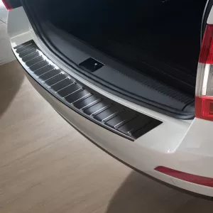 Rear Bumper Protector suitable for Skoda Octavia III (3) 5E 13-20 Caravan Black Steel-image-6299027