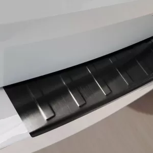 Rear Bumper Protector suitable for Skoda Octavia III (3) 5E 13-20 Caravan Black Steel-image-6299028