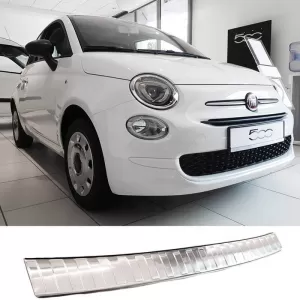 Rear Bumper Protector suitable for Fiat 500 3d 15+ Steel-image-6299056