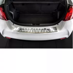 Rear Bumper Protector suitable for Toyota Yaris 3 2014+ 5d Steel-image-6299062