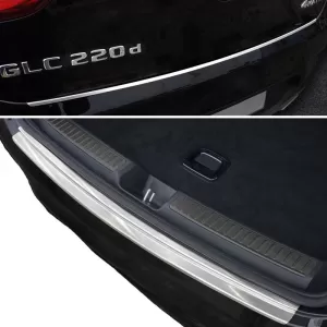 Rear Bumper Protector suitable for Mercedes-Benz GLC X253 / C253 15+ Steel-image-6299065