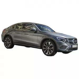 Rear Bumper Protector suitable for Mercedes-Benz GLC X253 / C253 15+ Steel-image-6299068