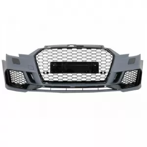 Front Bumper suitable for Audi A3 8V 16-18 Sedan / Cabrio Facelift RS3 Look-image-6299077