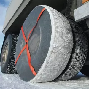 Snow Sock suitable for Truck Autosock No AL89 2 Pcs-image-6299141
