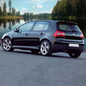 Side Skirts suitable for VW Golf V (5) 03-08 GTI/R32 Look From Abs Plastic 2 pc-image-6299192
