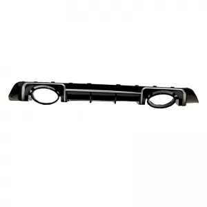 Rear Bumper Diffuser suitable for Audi TT 8S 14+ TTRS Look with Exhaust Tips from ABS Plastic-image-6299213