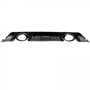 Rear Bumper Diffuser suitable for Audi TT 8S 14+ TTRS Look with Exhaust Tips from ABS Plastic-image-6299216