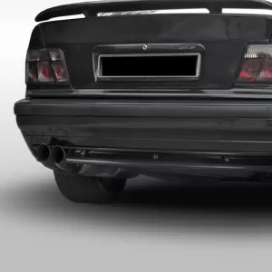 Rear Bumper Diffuser suitable for BMW 3 E36 90-99 M3 Look (suitable for Normal Version Bumper, not M3) made from ABS Plastic, 1pc-image-6299223