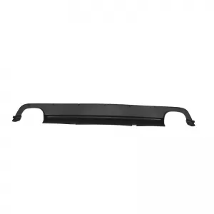 Rear Bumper Diffuser suitable for BMW 5 E39 95-03 M5 with 2 Left & Right Double Exhaust Outlets from ABS Plastic 1pc-image-6299235