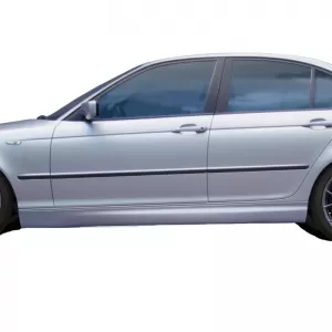 Side Skirts suitable for BMW 3 E46 99-06 Coupe, Cabrio, Sedan, Touring M3 Look from ABS Plastic 2 pc-image-6299243