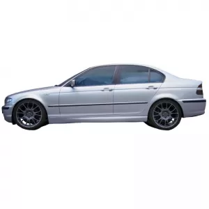 Side Skirts suitable for BMW 3 E46 99-06 Coupe, Cabrio, Sedan, Touring M3 Look from ABS Plastic 2 pc-image-6299246