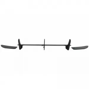Rear Bumper Diffuser suitable for VW Golf VII (7) 12-17 R Version Mat Black 3 Bars & 2 Side Splitters From Plastic 3pc-image-6299261