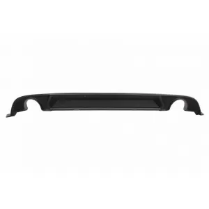 Rear Bumper Diffuser suitable for VW Golf VII (7.5) 17-20 Facelift GTI With 2 Single Exhausts Right & Left From Abs Plastic 1pc