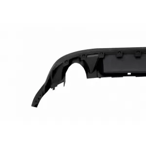 Rear Bumper Diffuser suitable for VW Golf VII (7.5) 17-20 Facelift GTI With 2 Single Exhausts Right & Left From Abs Plastic 1pc