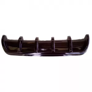 Rear Bumper Diffuser suitable for Universal Sport Look Black From Abs Plastic 1pc-image-6299269