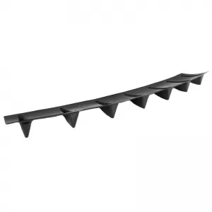 Rear Bumper Diffuser Universal with 7 Fins Carbon Look from ABS Plastic 1pc-image-6299281