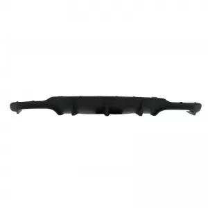 Rear Bumper Diffuser suitable for Mercedes-Benz C-Class W204 11-14 Facelift A Design C63 Look with 2 Double Exhausts Right & Left from ABS Plastic 1pc-image-6299284