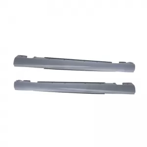 Side Skirts suitable for Mercedes-Benz CLK-Class W209 02-09 A Design Look from ABS Plastic 2 pcs-image-6299294