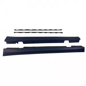 Side Skirts suitable for BMW 3 E90/E91 05-11 M3 / M-Tech Look from ABS plastic 2 pc-image-6299299