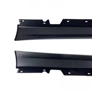 Side Skirts suitable for BMW 3 E90/E91 05-11 M3 / M-Tech Look from ABS plastic 2 pc-image-6299304