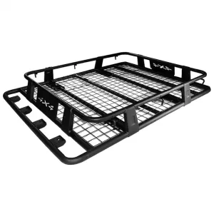Car Roof Rack Metal Black Safari 127x96cm 28826-image-6299344