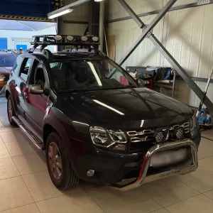 Car Roof Rack Metal Black Safari 127x96cm 28826-image-6299348