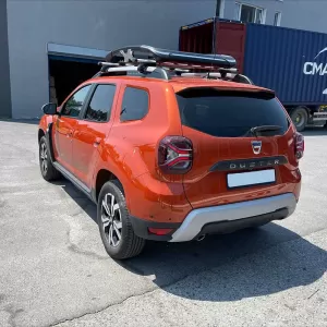 Car Roof Rack Metal Black Aero Vertical 127x96cm 28828-image-6299359