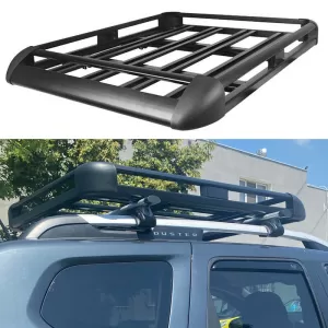 Car Roof Rack Rackit Aluminium Black Aero 127x96cm 28827-image-6299369