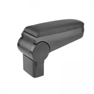 Armrest suitable for VW Golf IV (4) 98-04 / Bora / New Beetle / Passat 3B/3BG / Skoda Octavia 97-04 Original Look Black 1 pc-image-6299432