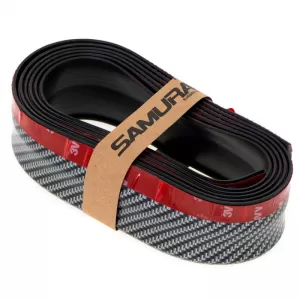 Front Spoiler Universal Samurai Lip Safe & Style 2500mm Carbon 1 pc-image-6299443