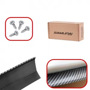 Front Spoiler Universal Samurai Lip Safe & Style 2500mm Carbon 1 pc-image-6299444