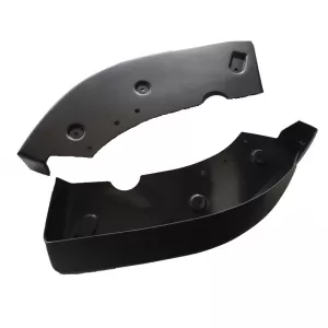 Front Spoilers Right & Left suitable for Bmw 3 E46 99-03 M-Tech GT-Splitters From Abs Plastic 2pc-image-6299464
