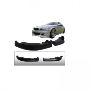 Front Spoilers Right & Left suitable for Bmw 3 E46 99-03 M-Tech GT-Splitters From Abs Plastic 2pc-image-6299465