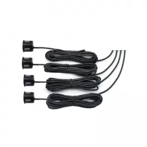 Parking Sensor PDC with 4 Sensors 22mm Gloss Black with Display and Buzzer TW-777-image-6299481