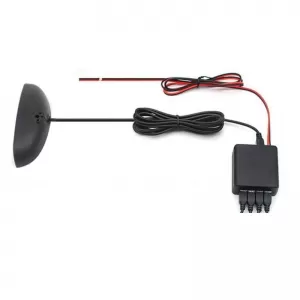 Parking Sensor PDC with 4 Sensors 22mm Gloss Black with Display and Buzzer TW-777-image-6299482