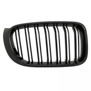 Front Grilles suitable for BMW X3 F25 LCI 14-17 / X4 F26 14-17 M4 Look with Double Grille Glossy Black with 7 Grilles 2 Pcs-image-6299496