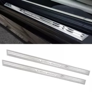 image-46-Decorative Interior Door Sills Universal Special Edition Silver/Chrome 54cm x 3cm 2 pc
