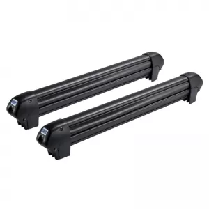 Ski / Snowboard Roof Racks Cruz Ski Rack Dark 6 940-223 (6 Pairs Ski or 4 Snowboards) 2 Pcs-image-6299569