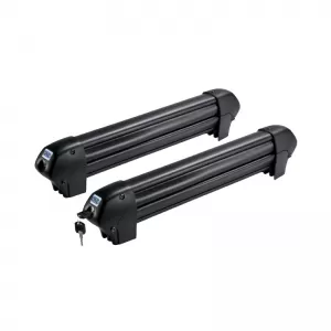Ski / Snowboard Roof Racks Cruz Ski Rack Dark 4 940-222 (4 Pairs Ski or 2 Snowboards) 2 Pcs-image-6299571