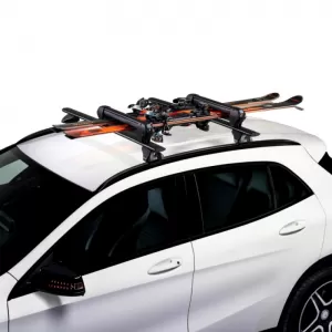 Ski / Snowboard Roof Racks Cruz Ski Rack Dark 4 940-222 (4 Pairs Ski or 2 Snowboards) 2 Pcs-image-6299573