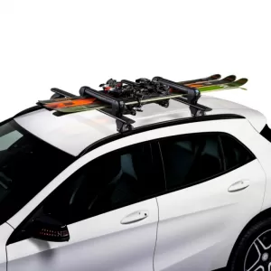 Ski / Snowboard Roof Racks Cruz Ski Rack Dark 4 940-222 (4 Pairs Ski or 2 Snowboards) 2 Pcs-image-6299574