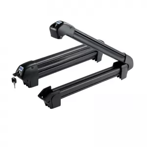 Ski / Snowboard Roof Racks Cruz Ski Rack Dark 4 940-222 (4 Pairs Ski or 2 Snowboards) 2 Pcs-image-6299575