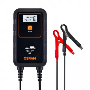 Car & Moto Battery Charger Osram 908 12/24 Volt 8 Amper-image-6299588