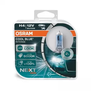 Halogen Headlight Lamps H4 12V 60w/55w Cool Blue Intense Next Generation Osram 64193CBN-HCB 2pcs-image-6300025