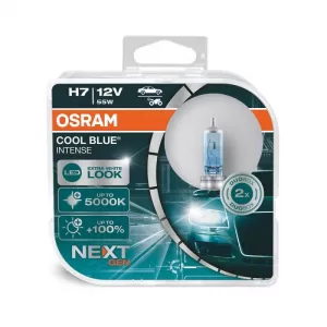Halogen Headlight Lamps H7 12V 55w Cool Blue Intense Next Generation Osram 64210CBN-HCB 2pcs-image-6300030